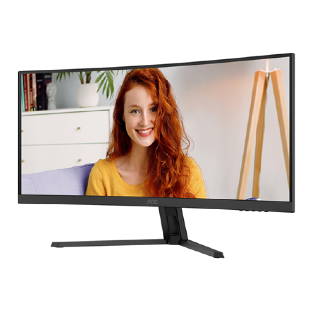 AOC CU34B3E Curved 34 3440x1440/21:9/300cd/m2/4ms HDMI, DisplayPort, USB, Audio out , AOC