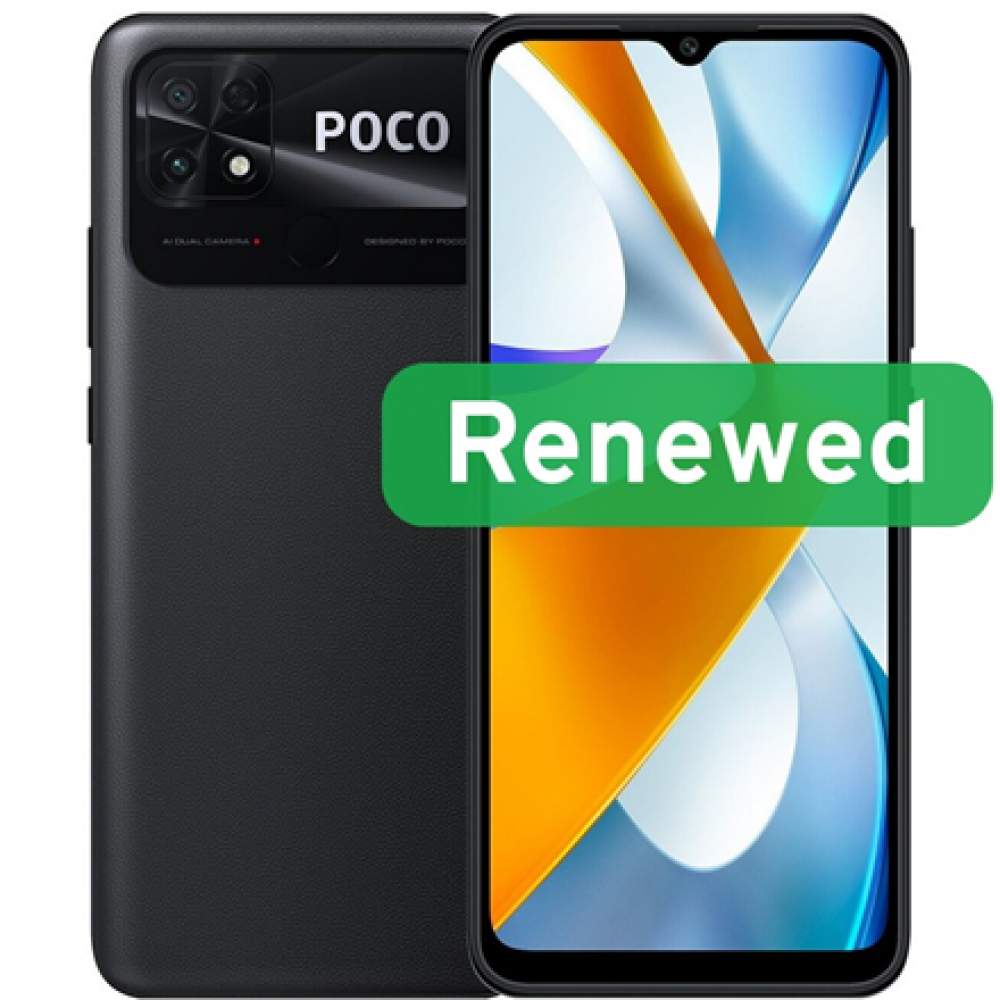 Poco Renewed Grade A , Poco C40 , Power Black , 6.71 , HD+ , 32 GB , 4G , Android