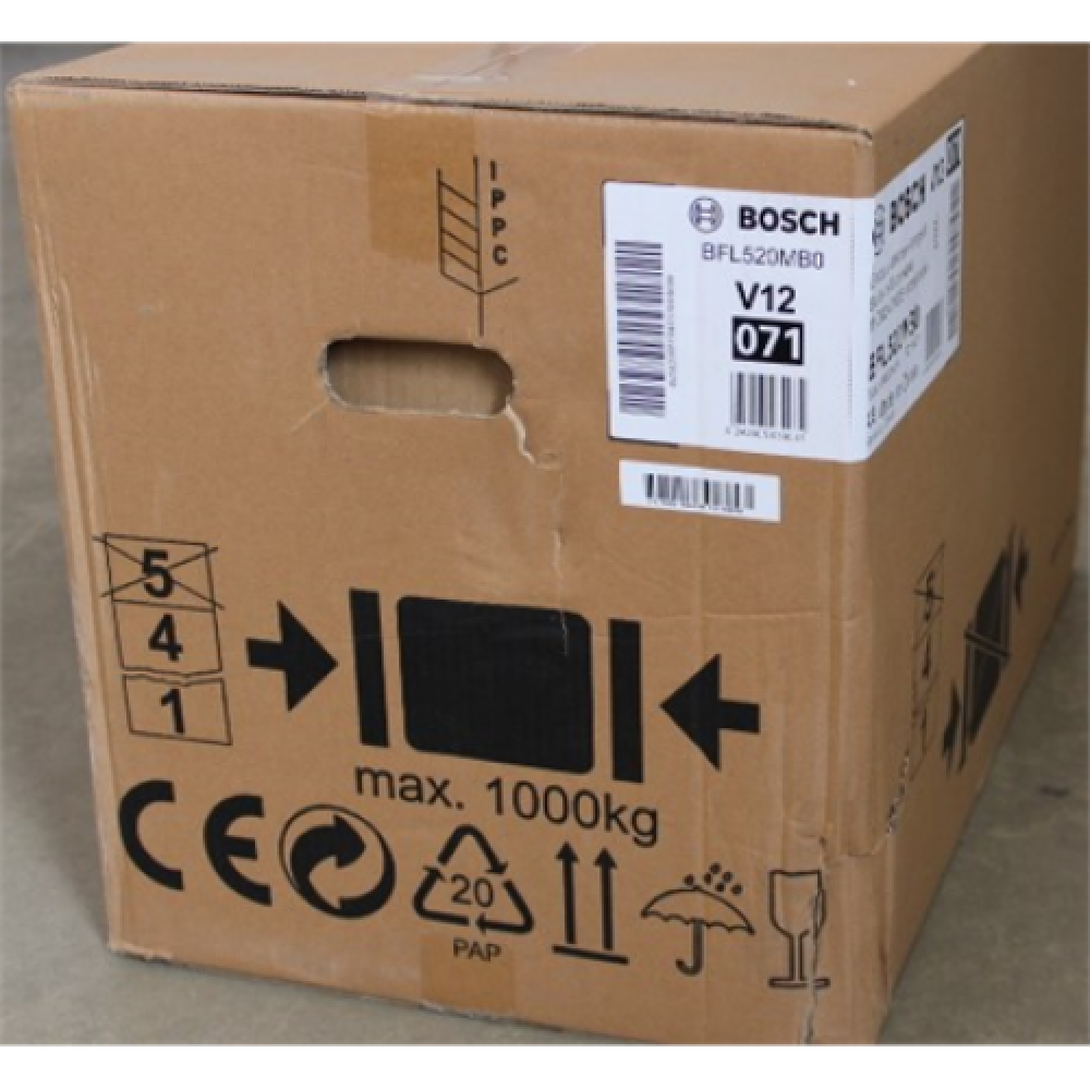 SALE OUT. , Bosch , Microwave Oven , BFL520MB0 , Built-in , 20 L , 800 W , Black , DAMAGED PACKAGING
