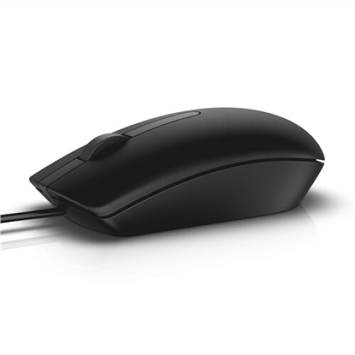 Dell , Mouse , MS116 RTL Box , Wired , Optical , Black