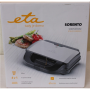 SALE OUT. ETA , 4 in 1 sandwich maker , ETA315190010 , 900 W , Number of plates 4 , Number of pastry 2 , Black/Stainless steel , DAMAGED PACKAGING