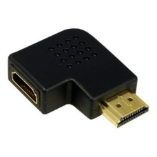 HDMI Adapter, AM to AF in 90 degree flat angled , Logilink