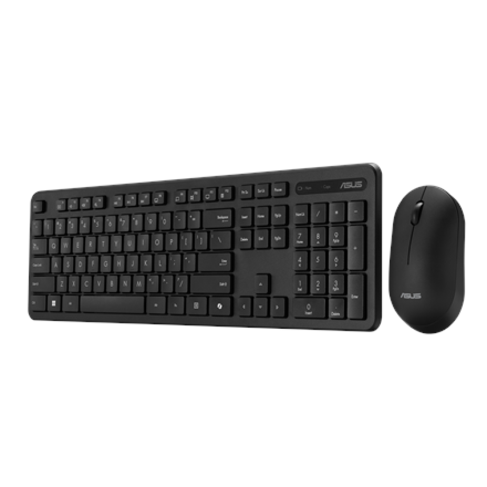 Asus CW100 KEYBOARD+MOUSE/BK/EST/104