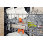 Hotpoint Dishwasher HSIC 3T127 C Built-in, Width 44.8 cm, Number of place settings 10, Number of programs 9, Energy efficiency class E, Display