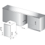 Hotpoint Dishwasher HSIC 3T127 C Built-in, Width 44.8 cm, Number of place settings 10, Number of programs 9, Energy efficiency class E, Display