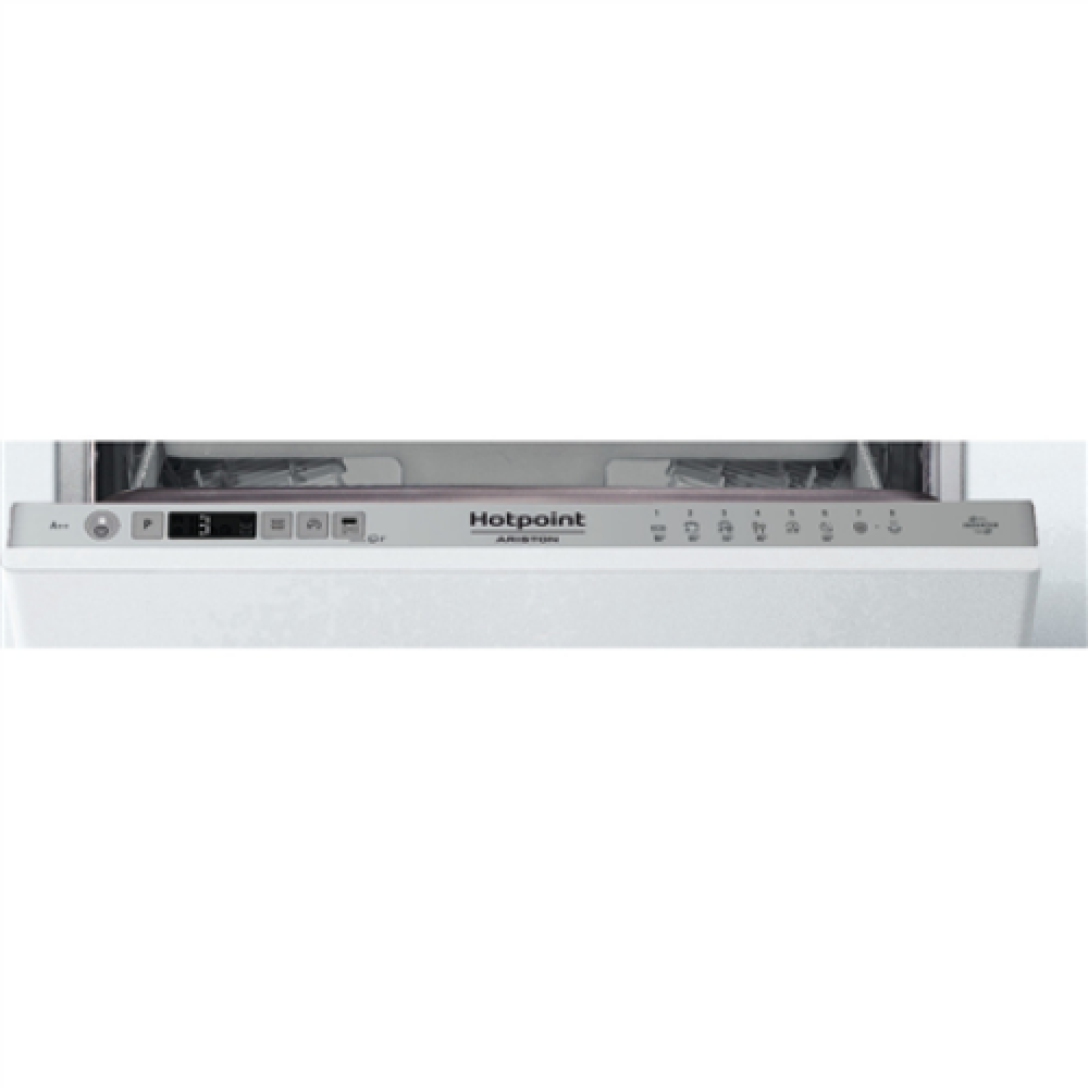 Hotpoint Dishwasher HSIC 3T127 C Built-in, Width 44.8 cm, Number of place settings 10, Number of programs 9, Energy efficiency class E, Display