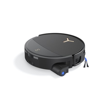 Ecovacs DEEBOT T90S PRO OMNI Vacuum Cleaner,Robot,Wet&Dry,40000Pa,TruEdge 3.0,ZeroTangle 4.0,OZMO Roller 3.0,Black+OMNI Auto-Empty Station , Ecovacs