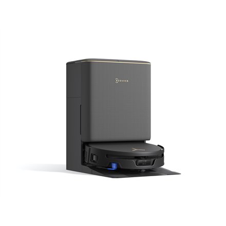 Ecovacs DEEBOT T90S PRO OMNI Vacuum Cleaner,Robot,Wet&Dry,40000Pa,TruEdge 3.0,ZeroTangle 4.0,OZMO Roller 3.0,Black+OMNI Auto-Empty Station , Ecovacs