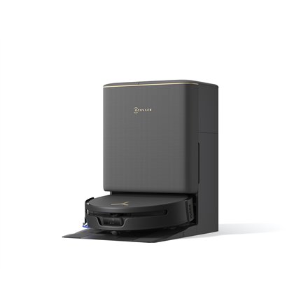 Ecovacs DEEBOT T90S PRO OMNI Vacuum Cleaner,Robot,Wet&Dry,40000Pa,TruEdge 3.0,ZeroTangle 4.0,OZMO Roller 3.0,Black+OMNI Auto-Empty Station , Ecovacs