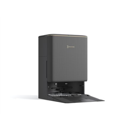 Ecovacs DEEBOT T90S PRO OMNI Vacuum Cleaner,Robot,Wet&Dry,40000Pa,TruEdge 3.0,ZeroTangle 4.0,OZMO Roller 3.0,Black+OMNI Auto-Empty Station , Ecovacs