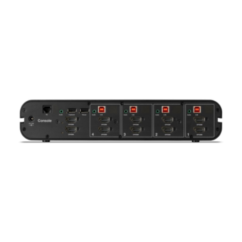 Belkin Universal 2nd Gen Secure KVM Switch, 4-Port, Dual Head, No CAC