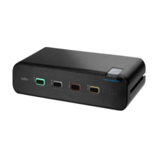 Belkin Universal 2nd Gen Secure KVM Switch, 4-Port, Dual Head, No CAC