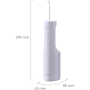 Panasonic Oral Irrigator , EW-DJ26-A303 , 200 ml , Number of heads 2 , White