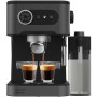 Cecotec Coffee machine , Power Espresso 20 Pro Latte , Pump pressure 20 bar , Built-in milk frother , Semi-automatic , Black , 1350 W