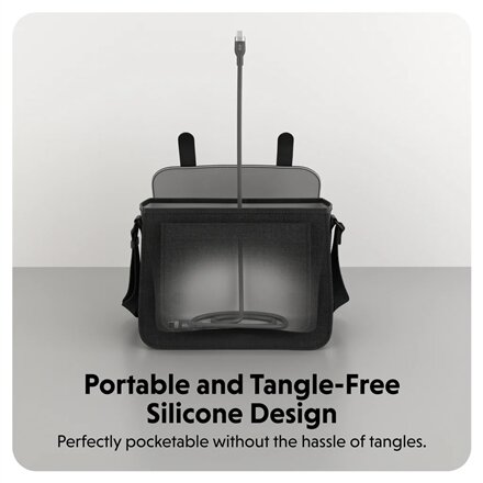 Hyper , HyperJuice USB-C Silicone Charging Cable , HJ4011BKGL