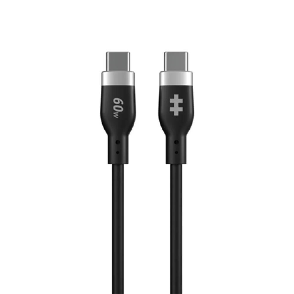 Hyper HyperJuice USB-C Silicone Charging Cable , HJ4011BKGL