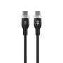 Hyper HyperJuice USB-C Silicone Charging Cable , HJ4011BKGL