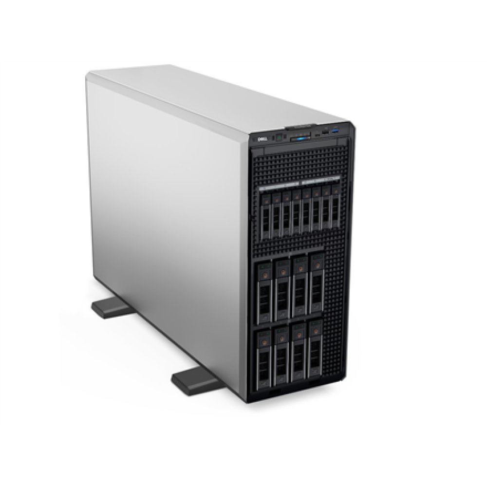 Dell Server PowerEdge T560 SIlver 4410Y/No RAM/No SSD/8x3.5 Chassis/PERC H755/iDRAC9 Ent/2x700W PSU/No OS/3Y Basic NBD Warranty , Dell