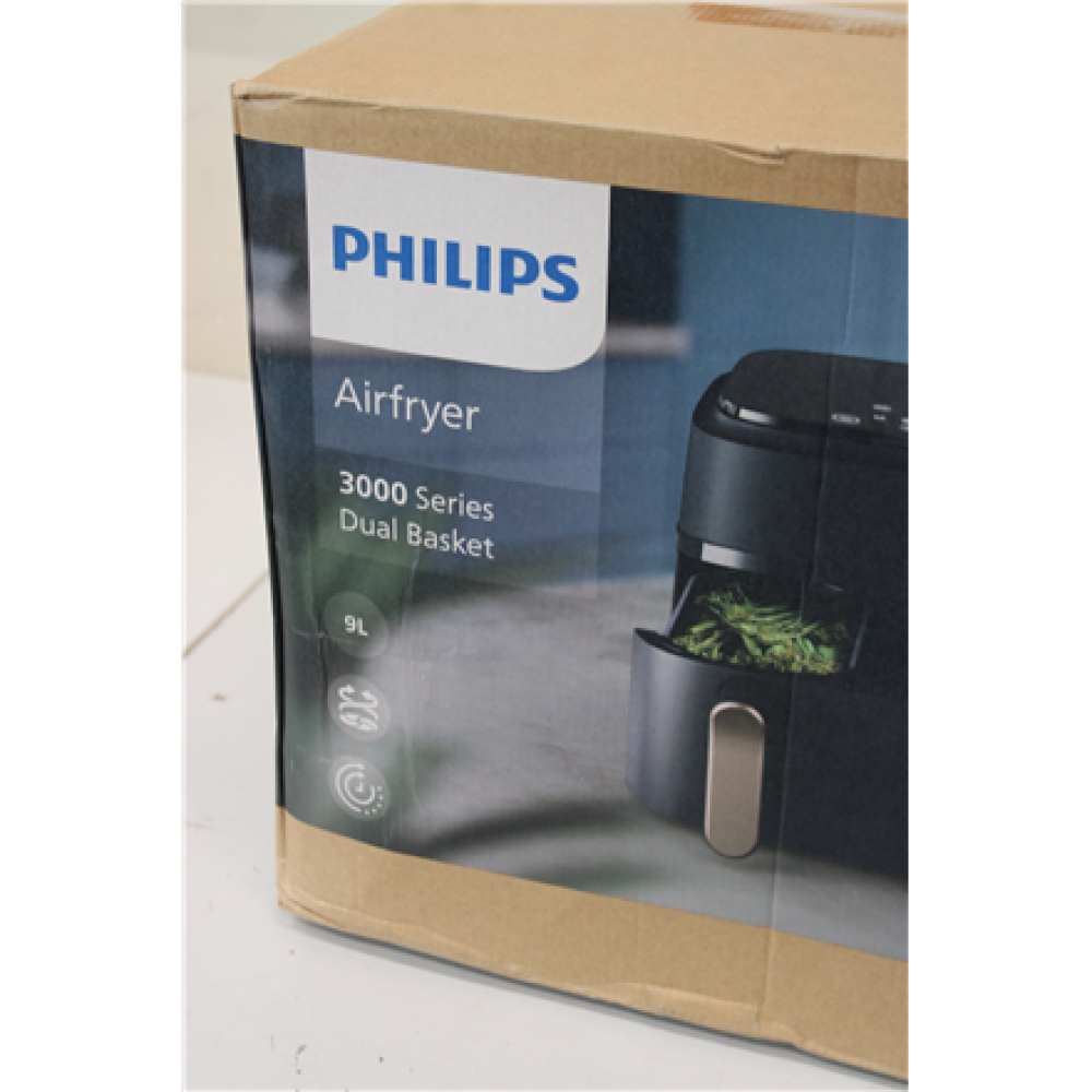 SALE OUT. Philips , Airfryer , NA352/00 , Power 2750 W , Capacity 9 L , Rapid Air technology , Charcoal Grey/Copper , DAMAGED PACKAGING