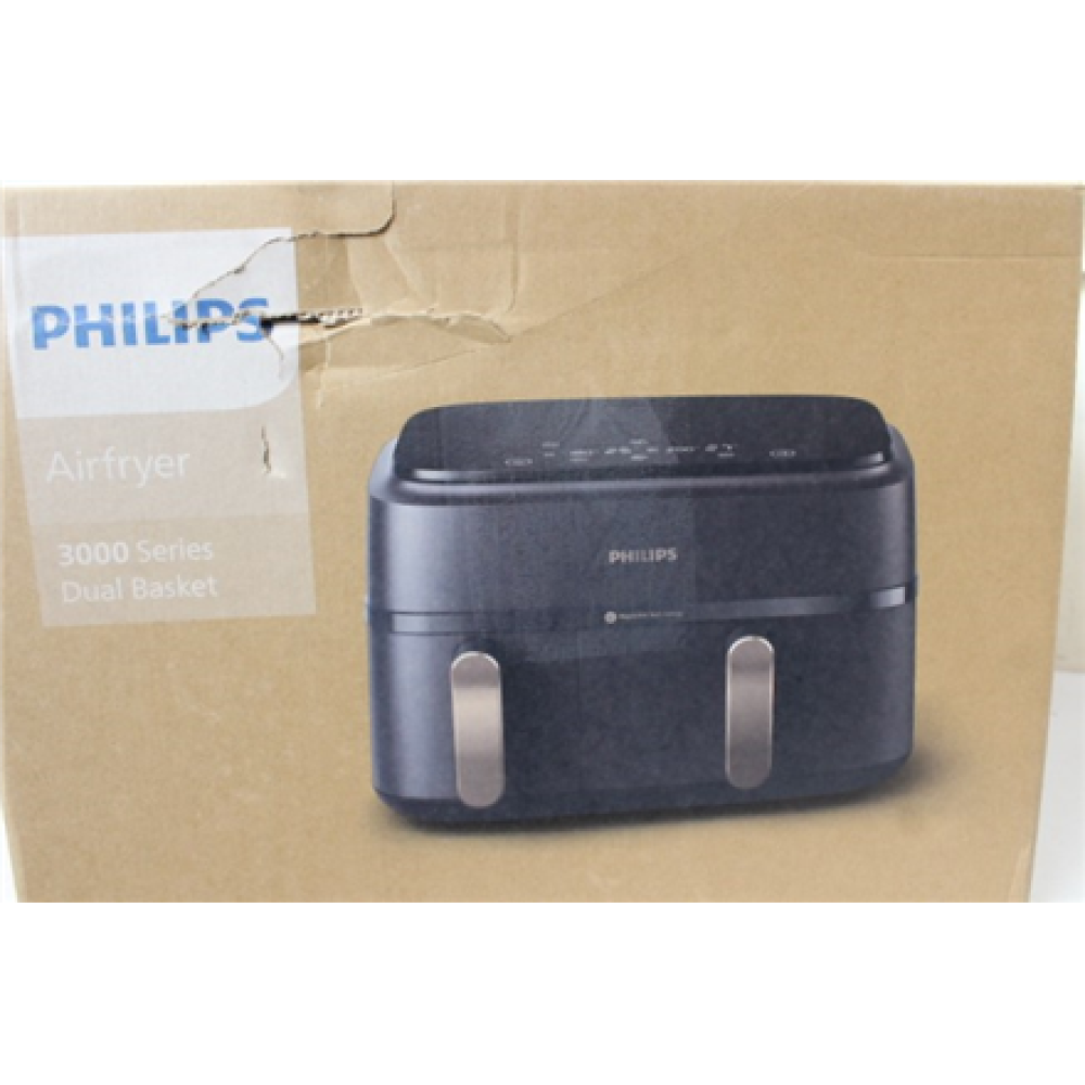 SALE OUT. , Philips , Airfryer , NA352/00 , Power 2750 W , Capacity 9 L , Rapid Air technology , Charcoal Grey/Copper , DAMAGED PACKAGING , 24 month(s)