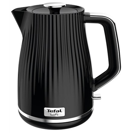 TEFAL , Kettle , KO250830 , Electric , 2400 W , 1.7 L , Plastic , 360° rotational base , Black
