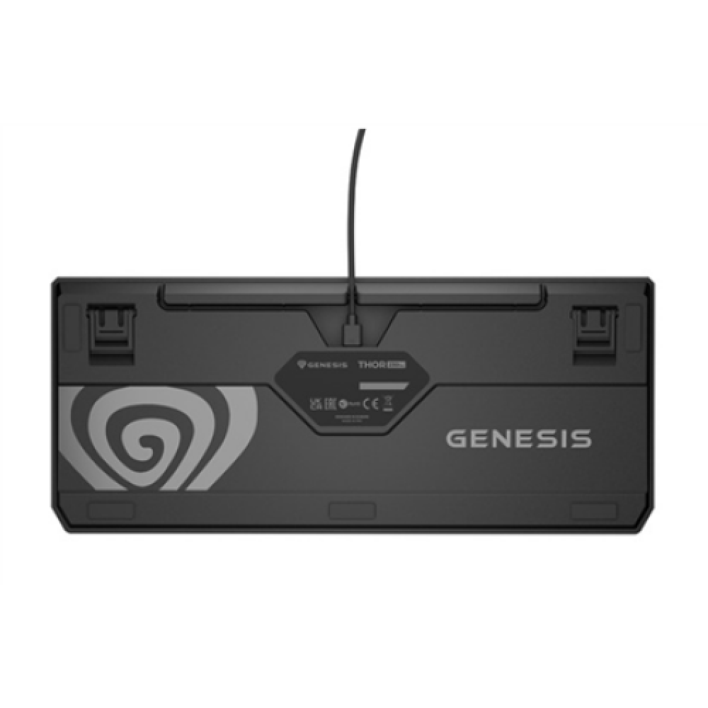 Genesis THOR 230 , Mechanical Gaming Keyboard , Wired , US , Anchor Gray Positive , USB Type-A , Outemu Red