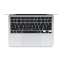 Apple MacBook , Air , Silver , 13 , IPS , 2560 x 1664 pixels , Apple M3 , 8 GB , Solid-state drive capacity 512 GB , Apple M3 chip 8-core CPU/10-core GPU , macOS , 802.11ax , Bluetooth version 5.0 , Keyboard language English , Keyboard backlit , Warranty 