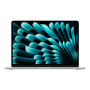 Apple MacBook , Air , Silver , 13 , IPS , 2560 x 1664 pixels , Apple M3 , 8 GB , Solid-state drive capacity 512 GB , Apple M3 chip 8-core CPU/10-core GPU , macOS , 802.11ax , Bluetooth version 5.0 , Keyboard language English , Keyboard backlit , Warranty 