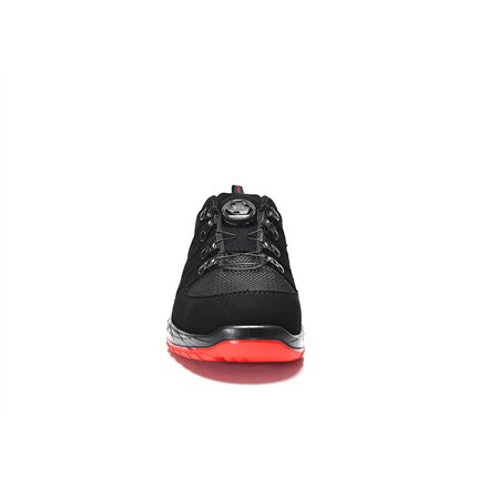Elten , Safety Shoes Maddox BOA, 48, Black/Red , Shoes
