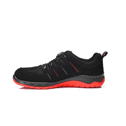 Elten , Safety Shoes Maddox BOA, 48, Black/Red , Shoes
