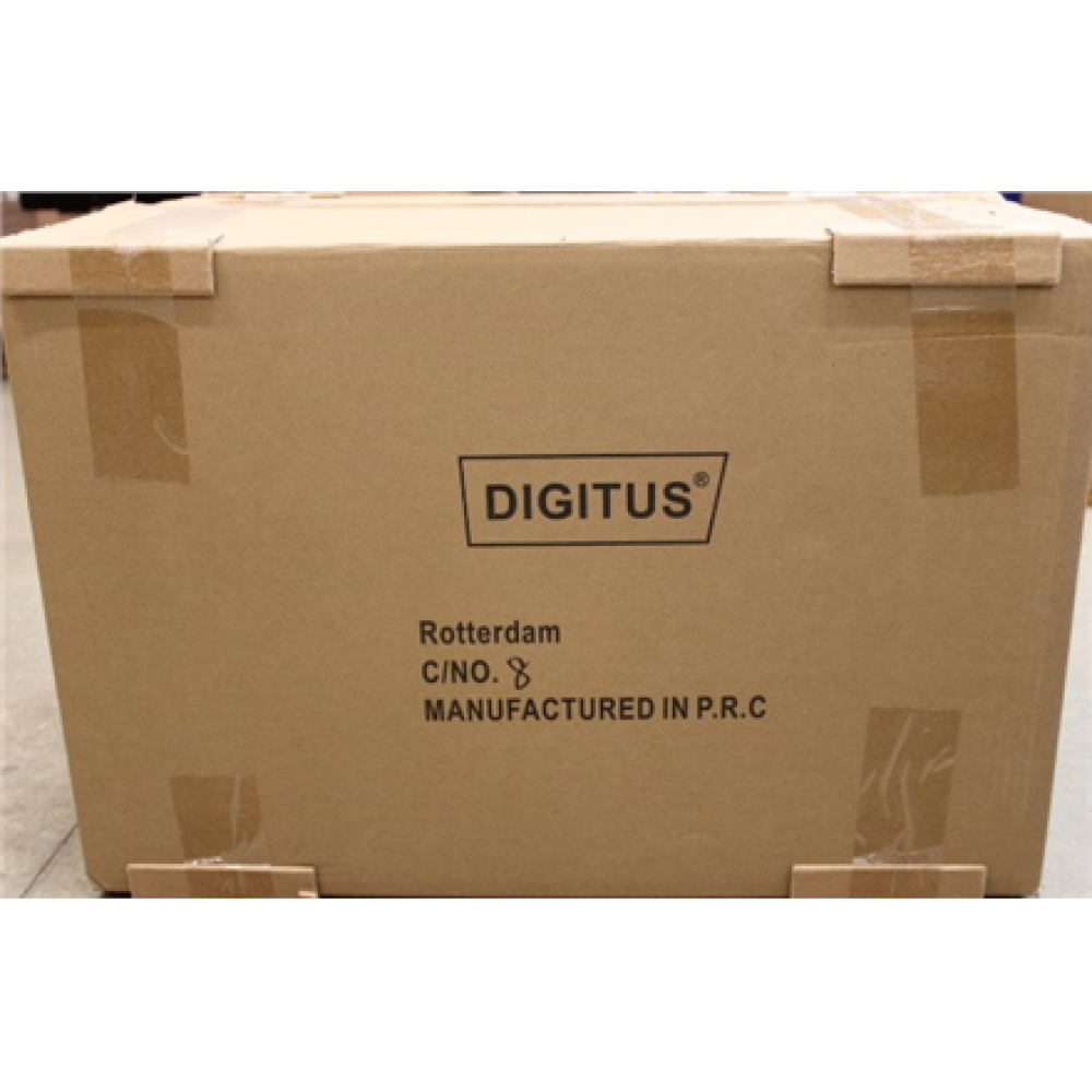 SALE OUT. Digitus Charging trolley, 16 charge bases, 14, black 384 x 550 x 375 mm, electr. lock, incl. USB, fan , Digitus , Black , USED, SCRATCHES ON CORNERS
