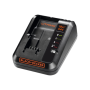 BLACK & DECKER , Fast Charger 18V-54 V, 2A, Li-ion , BDC2A-QW
