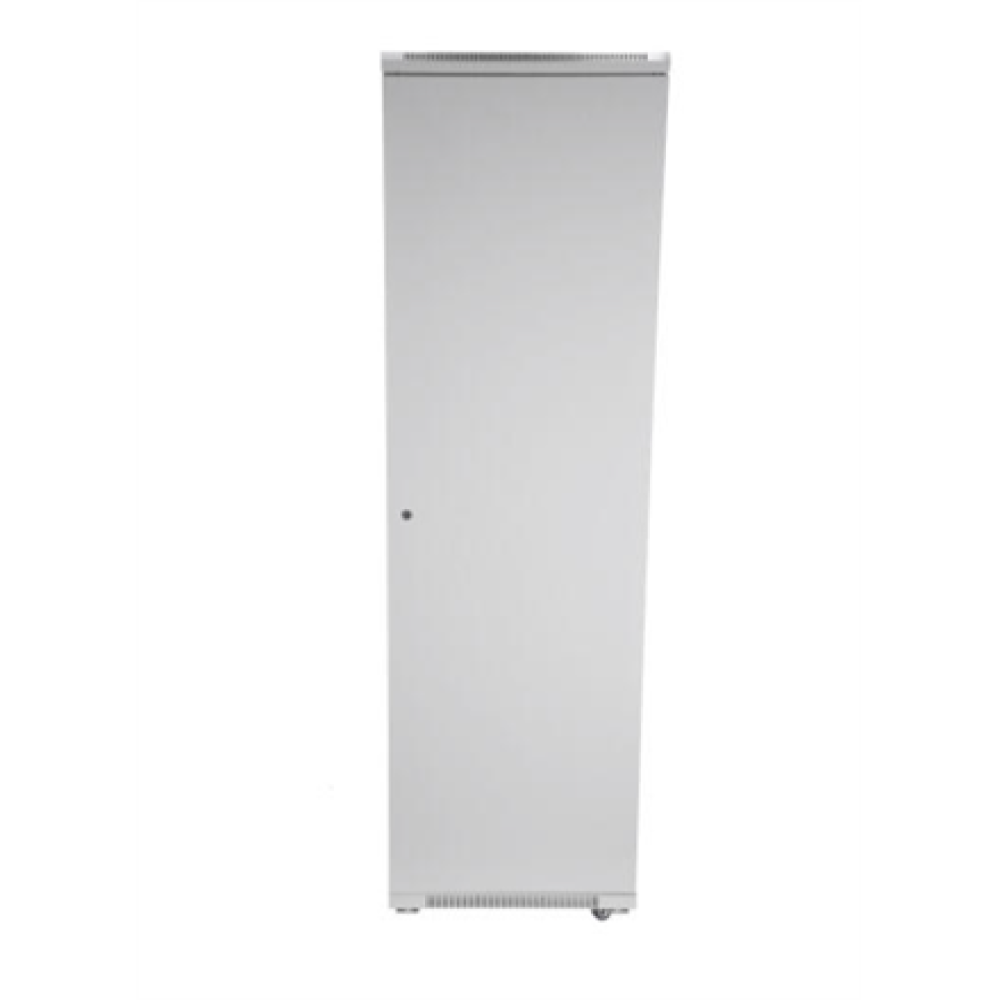 SOMI Networks , 37U, 19″ Freestanding Cabinet , 37U-60/60NAC , Gray , Max Load 800kg; Removable and Lockable Side Panels; Glass Doors; Unassembled , Depth: 60 cm