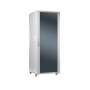 SOMI Networks , 37U, 19″ Freestanding Cabinet , 37U-60/60NAC , Max Load 800kg; Removable and Lockable Side Panels; Glass Doors; Unassembled , Depth: 60 cm , Gray