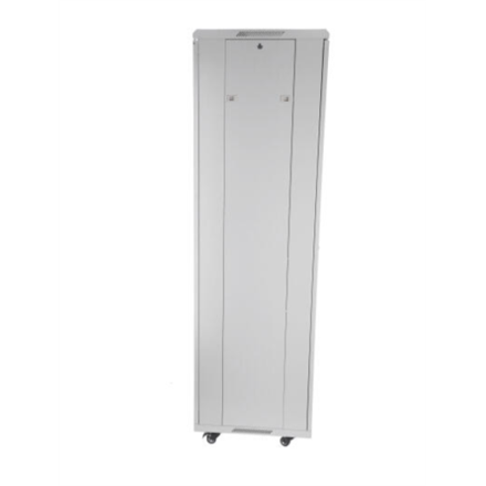 SOMI Networks , 37U, 19″ Freestanding Cabinet , 37U-60/60NAC , Gray , Max Load 800kg; Removable and Lockable Side Panels; Glass Doors; Unassembled , Depth: 60 cm