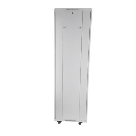 SOMI Networks , 37U, 19″ Freestanding Cabinet , 37U-60/60NAC , Max Load 800kg; Removable and Lockable Side Panels; Glass Doors; Unassembled , Depth: 60 cm , Gray