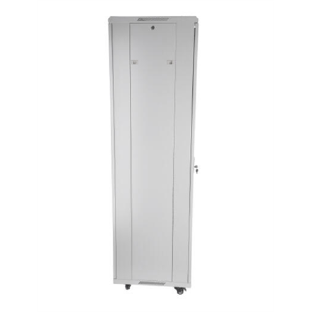 SOMI Networks , 37U, 19″ Freestanding Cabinet , 37U-60/60NAC , Gray , Max Load 800kg; Removable and Lockable Side Panels; Glass Doors; Unassembled , Depth: 60 cm