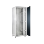 SOMI Networks , 37U, 19″ Freestanding Cabinet , 37U-60/60NAC , Gray , Max Load 800kg; Removable and Lockable Side Panels; Glass Doors; Unassembled , Depth: 60 cm