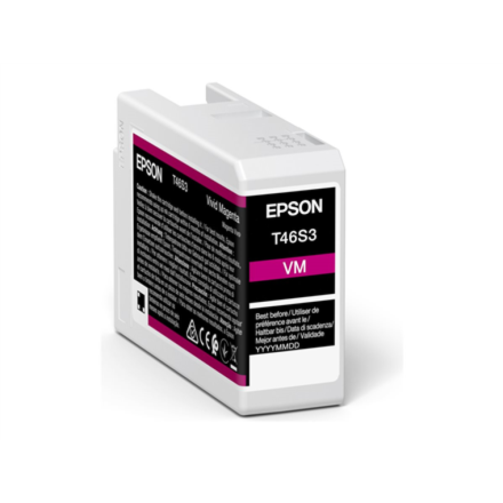 C13T46S30N Epson UltraChrome Pro 10 ink T46S30N Ink cartrige, Vivid Magenta , Epson