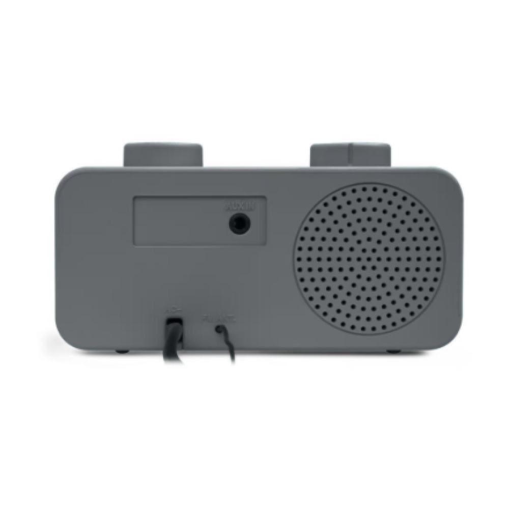 Muse Dual Alarm Clock Radio , M-17 LG , Alarm function , AUX in