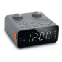 Muse Dual Alarm Clock Radio , M-17 LG , Alarm function , AUX in