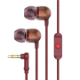 Marley , Earbuds , Smile Jamaica , In-Ear Built-in microphone , 3.5 mm , Red
