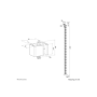 Neomounts ADS06-131WH Cable spine, Clamp-on design, Universal