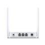 Mercusys Wireless N ADSL2+ Modem Router MW300D 802.11n 300 Mbit/s 10/100 Mbit/s Ethernet LAN (RJ-45) ports 3 Mesh Support No MU-MiMO No No mobile broadband Antenna type 2×External