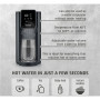 Caso , Turbo Hot Water Dispenser , HW 616 , Water Dispenser , 2600 W , 2.5 L , Plastic/Stainless Steel , Black/Stainless Steel
