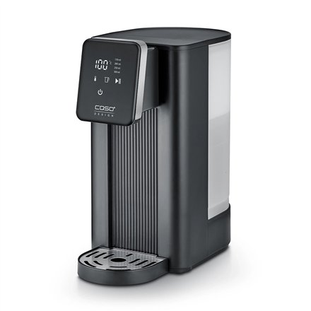 Caso , Turbo Hot Water Dispenser , HW 616 , Water Dispenser , 2600 W , 2.5 L , Plastic/Stainless Steel , Black/Stainless Steel