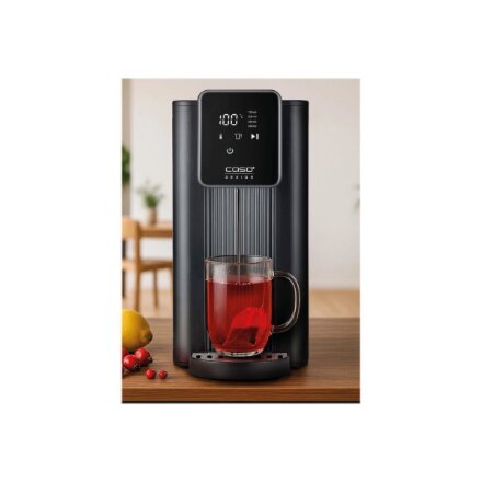 Caso , Turbo Hot Water Dispenser , HW 616 , Water Dispenser , 2600 W , 2.5 L , Plastic/Stainless Steel , Black/Stainless Steel