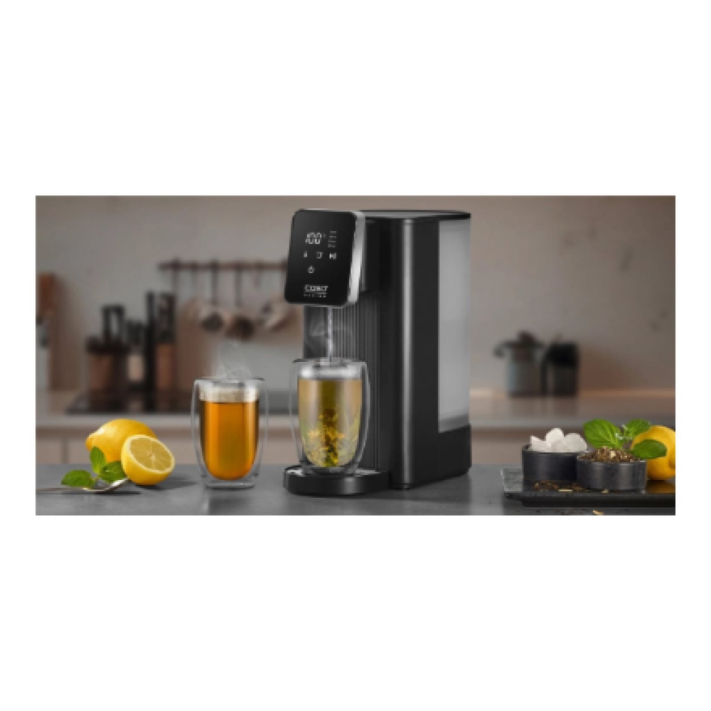 Caso , Turbo Hot Water Dispenser , HW 616 , Water Dispenser , 2600 W , 2.5 L , Plastic/Stainless Steel , Black/Stainless Steel