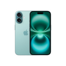 Apple , iPhone 16 , Teal , 6.1 , Super Retina XDR display , 2556 x 1179 pixels , A18 , Internal RAM 8 GB , 128 GB , Dual SIM , 4G , Main camera resolution 48+12 MP , Secondary camera resolution 12 MP , iOS , 18