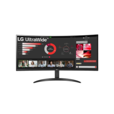 LG , Curved UltraWide Monitor , 34WR50QC-B.AEU , 34 , VA , QHD , 21:9 , 100 Hz , 5 ms , 3440 x 1440 , HDMI ports quantity 2